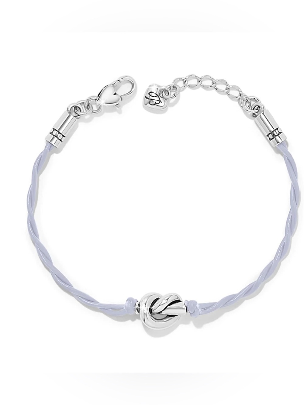 Brighton Interlok Single Knot Leather
Bracelet ~ In Lavender ~ New with Tags